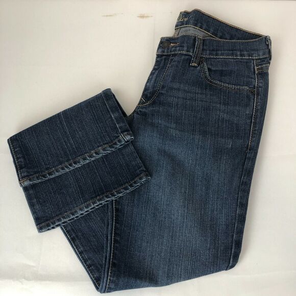 Old Navy Diva Womens Size 8 Regular Denim Blue Stretch Jeans - Picture 3 of 10